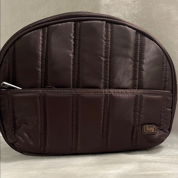 Lug Quilted Brown Organizer Pouch - Picture 1 of 7